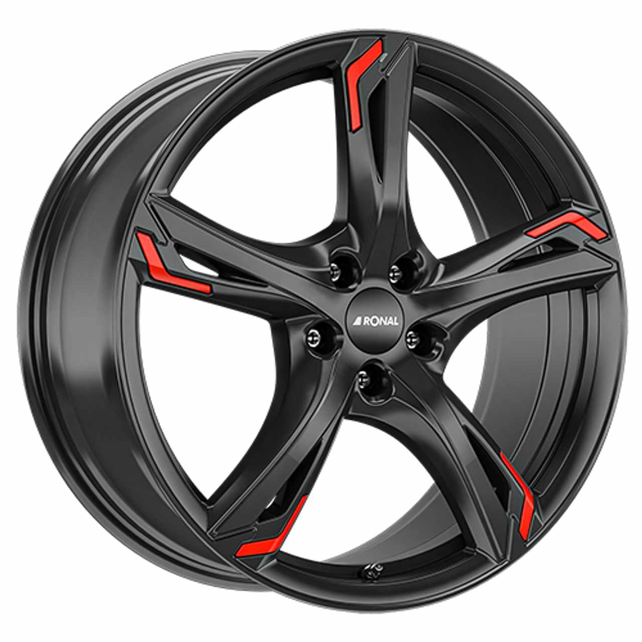 RONAL RONAL R62 RED jetblack 7.5Jx18 5x112 ET45