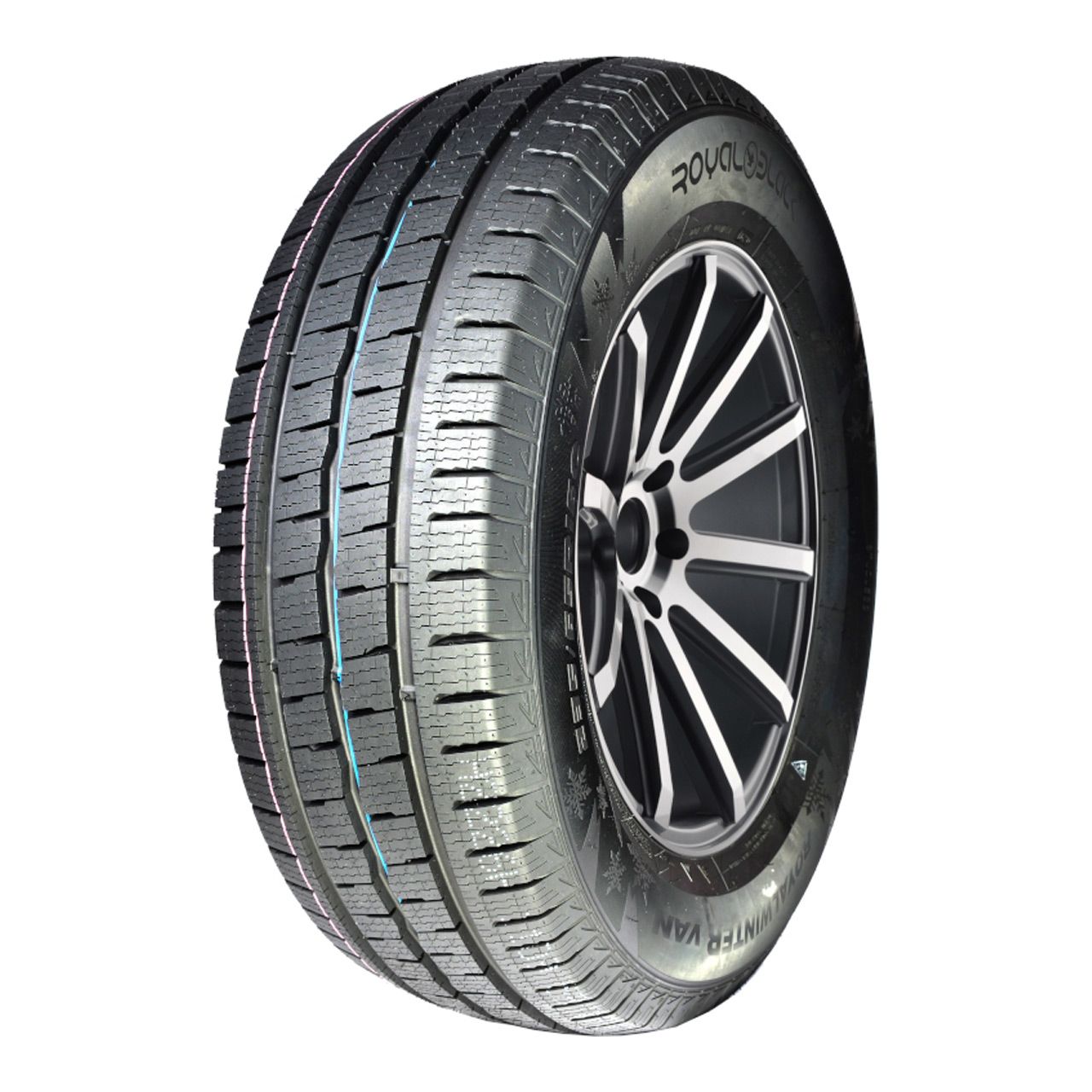 ROYAL BLACK ROYALWINTER VAN 215/75R16C 113R BSW