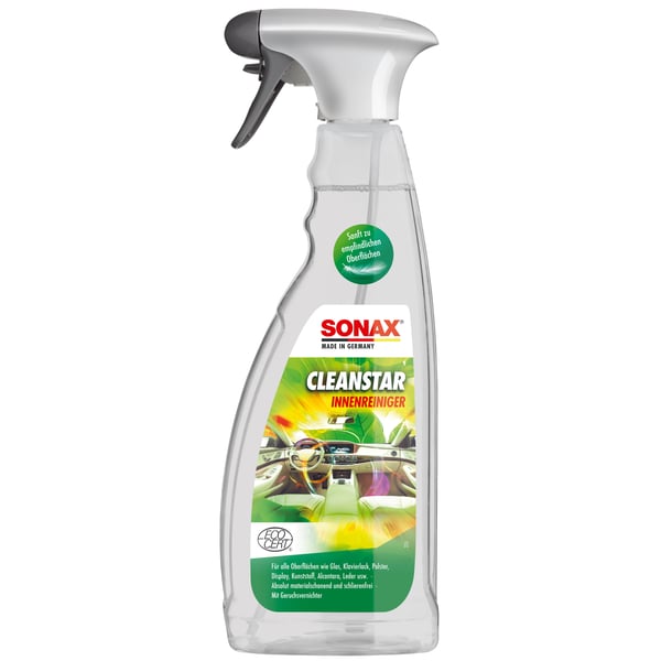 Reiniger SONAX CleanStar Ecocert Innenreiniger Reiniger SONAX CleanStar Ecocert Innenreiniger