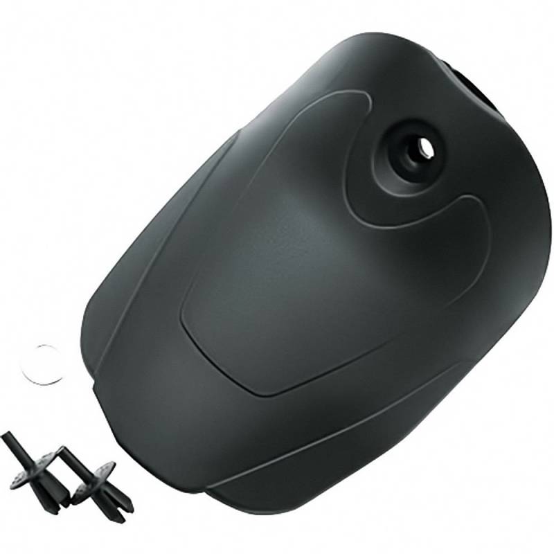 SKS Spoiler Pro P65 65mm, Schwarz, Gummi, Unlackiert (Uncoated), Angeschraubt, Auto, Rear von SKS