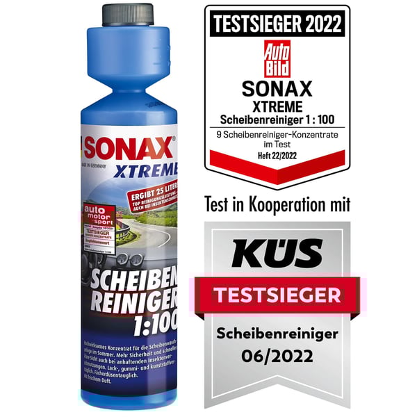 Scheibenreiniger SONAX XTREME Konzentrat 1:100 Scheibenreiniger SONAX XTREME Konzentrat 1:100