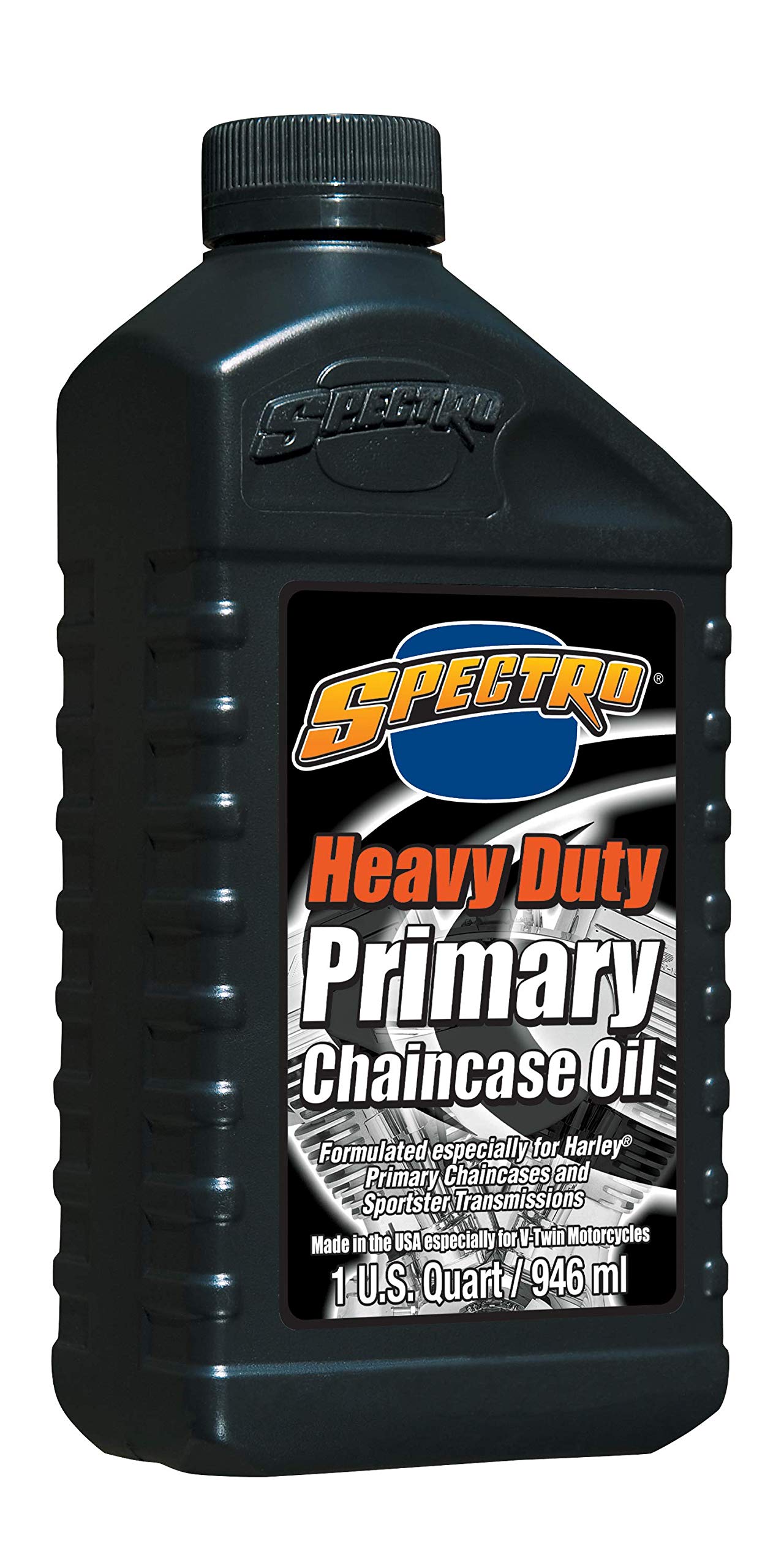 Spectro mineralisches Primärkasten- & Getriebeöl für alle Harleys mit Primärkettenantrieb und Sportster-Getriebe von Spectro