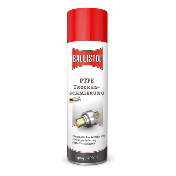 Trockenschmierstoff BALLISTOL auf PTFE-Basis Trockenschmierstoff BALLISTOL auf PTFE-Basis