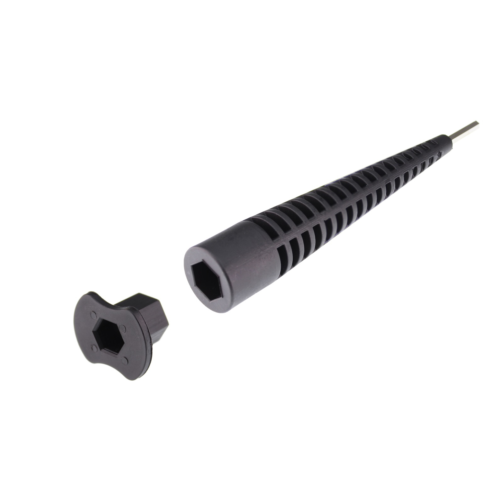 Verlängerung Kurbel für Wohnwagenstütze Ausdrehstütze 240mm + Adapter 13mm +19mm