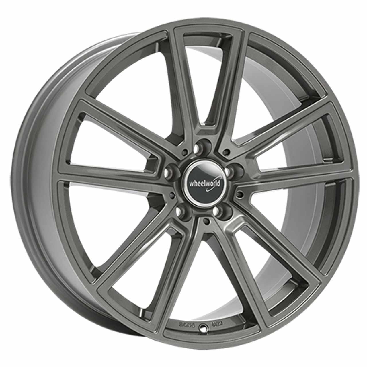 WHEELWORLD-2DRV WH30 DG+ Daytona Grau lackiert 7.5Jx17 5x112 ET40