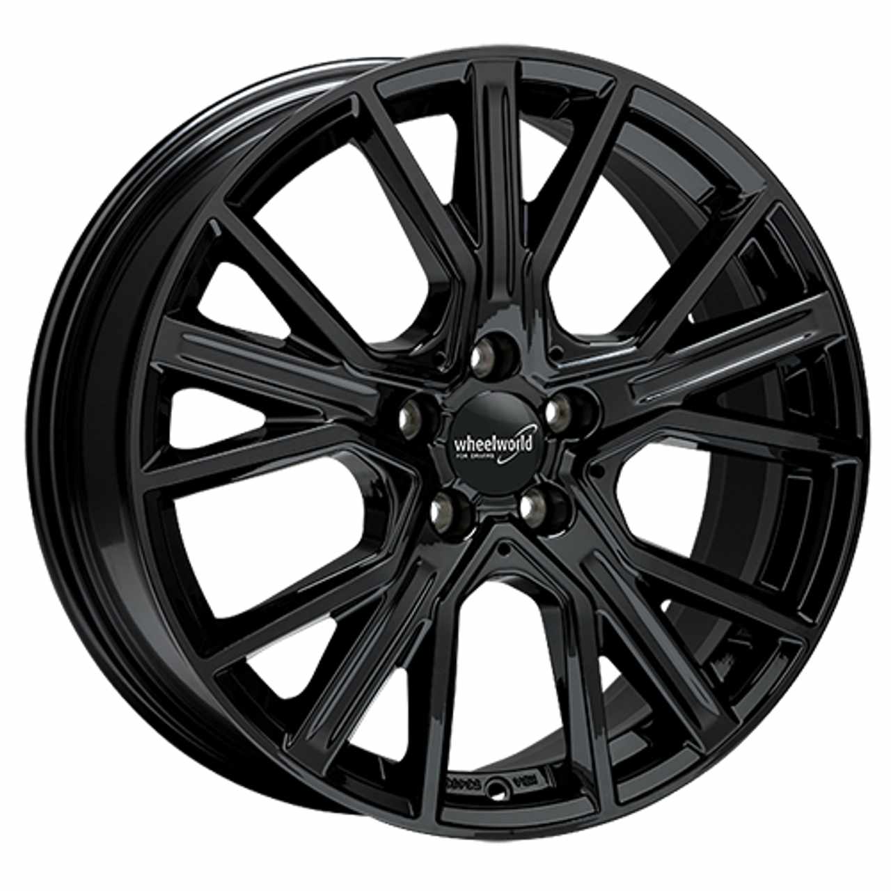 WHEELWORLD-2DRV WH34 black glossy painted 7.5Jx17 5x112 ET45
