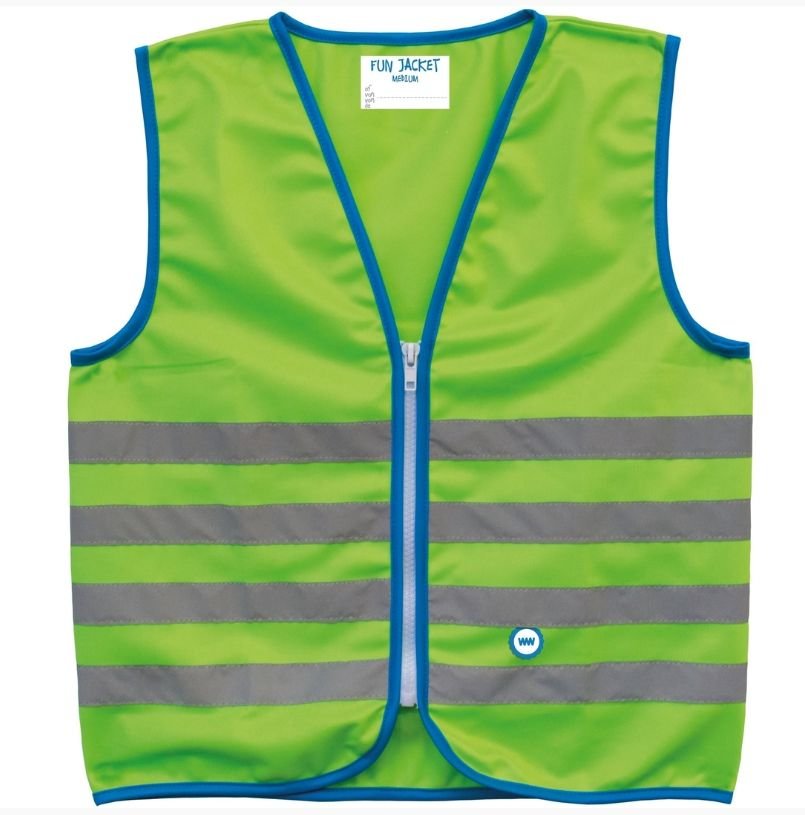 Wowow Reflex Children's vest Fun Jacket, Gruen, Gr.L