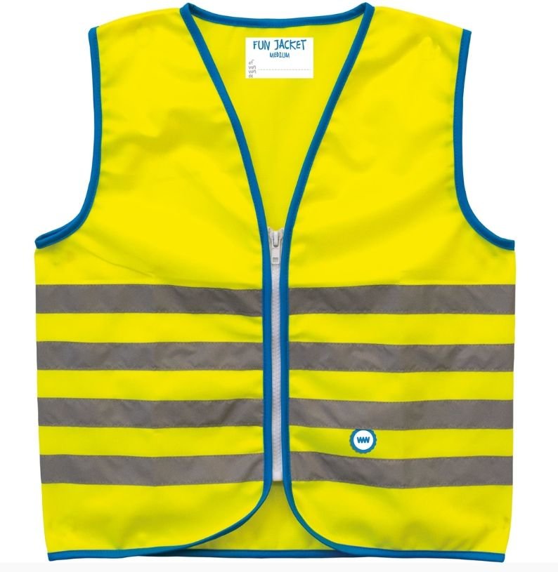 Wowow Reflex children's vest Fun Jacket, Gelb, Gr.S