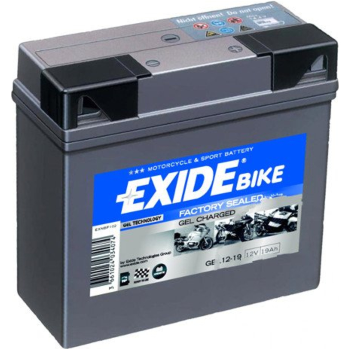 gel g19 motorradbatterie gel 12-19 exide