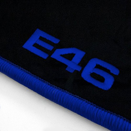 Autoteppich Stylers ATS-Q300_E46-204-012 Passform Velours-Fußmatten mit Bestickung E46 und Rand in Royalblau Autoteppich Stylers ATS-Q300_E46-204-012 Passform Velours-Fußmatten mit Bestickung E46 und Rand in Royalblau von Autoteppich Stylers