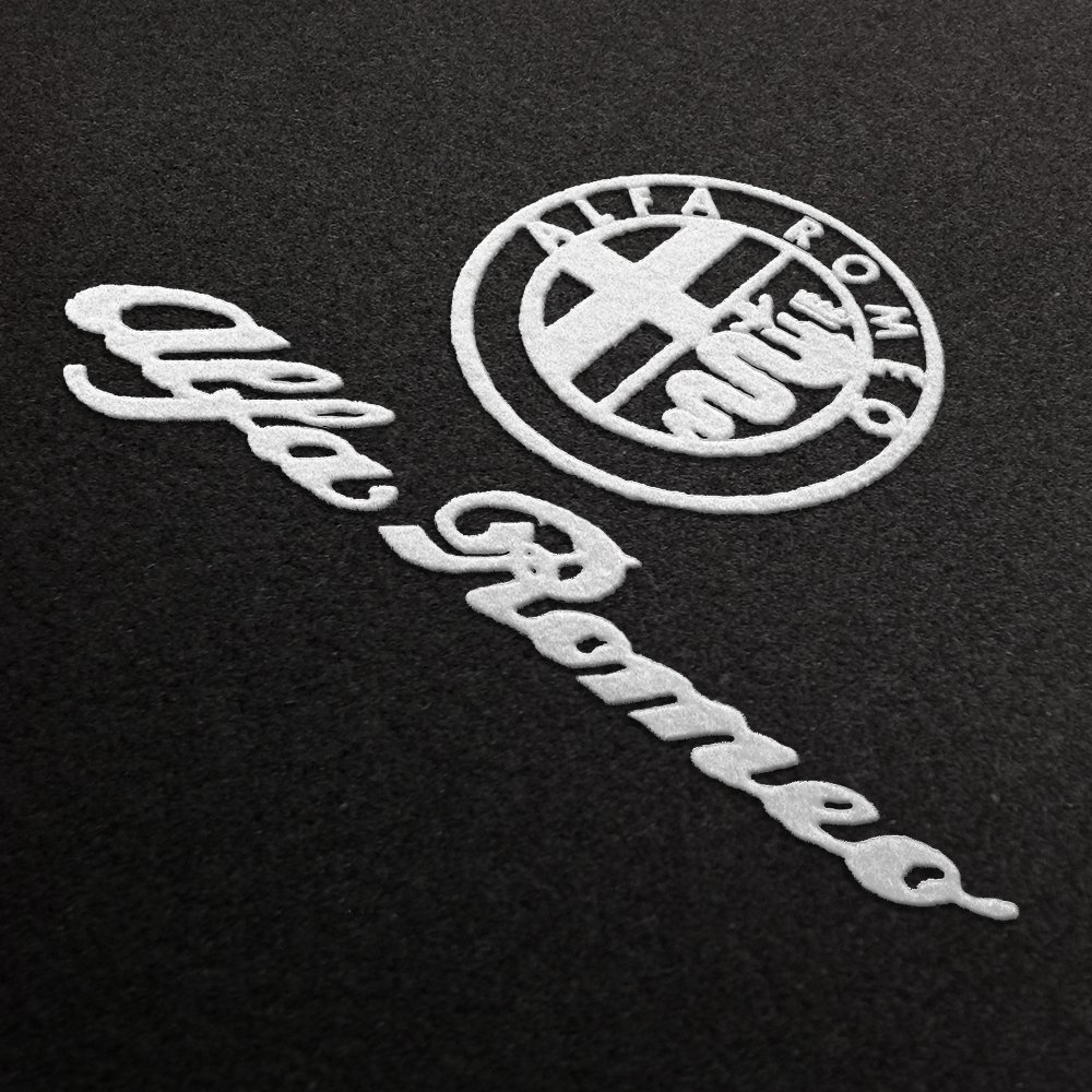 Fußmatten aus Nadelfilz mit Druck Logo+Schrift Q100_ALFA-L+S-100_Alfa_018 Fußmatten aus Nadelfilz mit Druck Logo+Schrift Q100_ALFA-L+S-100_Alfa_018 von NUICH