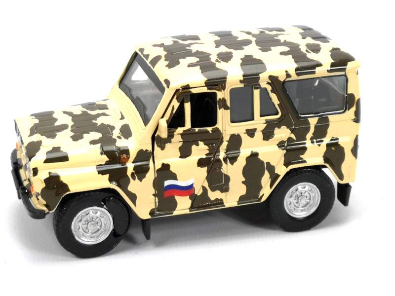 UAZ Modellauto - 31514 Militär beige - tarn von Autotime
