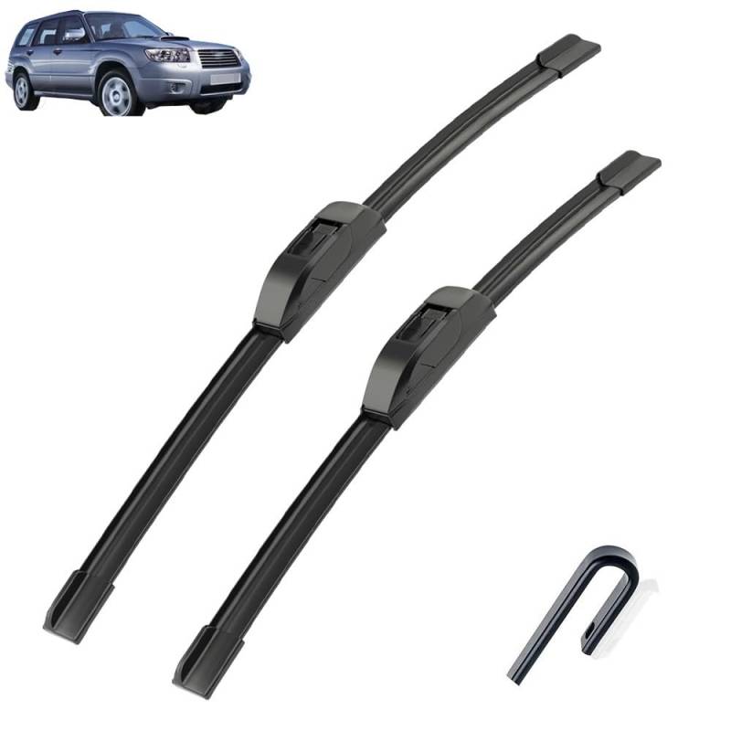 2 STÜCKE Scheibenwischer Für Subaru Forester 2005-2008 24 "+ 18" Frontwischerblätter 2006 2007 2008 von Autozonea