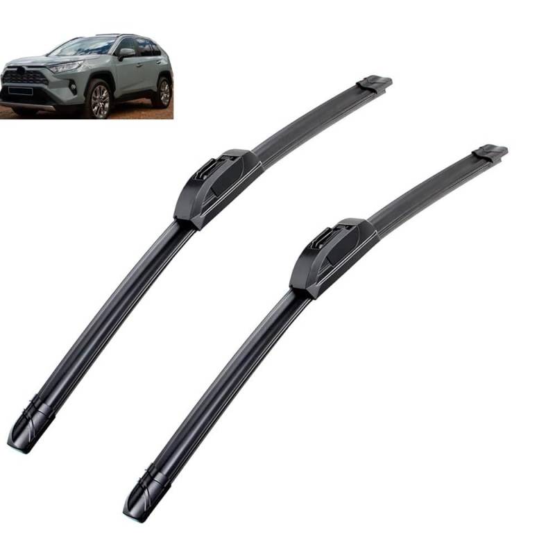 Auto Wischer Klinge Für Toyota RAV4 XA50 2019 2020 2021 Auto Frontscheibe Wischer Cutter Pinsel von Autozonea