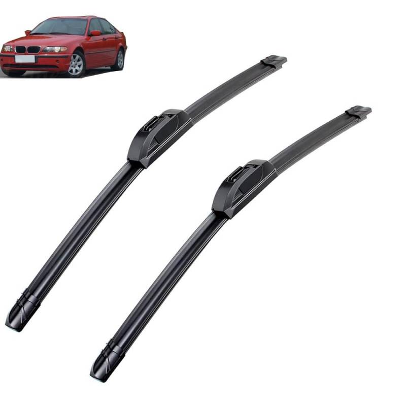 Auto-Wischerblatt für BMW 3er M3 E46 1998 1999 2000 2001 2002 2003 2004 2005 2006 Frontscheibenwaschbürsten von Autozonea