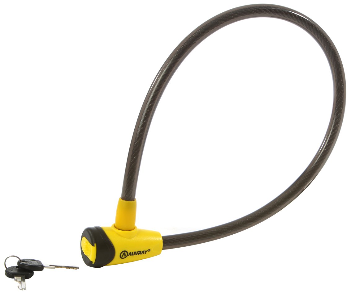 Auvray CAK650AUV05 Fahrradschlösser, L : 650 mm - Durchmesser : 5 mm, Gelb Auvray CAK650AUV05 Fahrradschlösser, L : 650 mm - Durchmesser : 5 mm, Gelb von Auvray