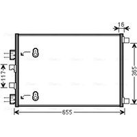 Kondensator, Klimaanlage AVA COOLING RT5422 AVA Kondensator, Klimaanlage AVA COOLING RT5422 AVA von Ava Cooling