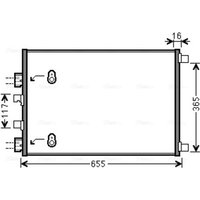 A/C-Kondensator AVA COOLING RT5422 AVA von Ava Cooling