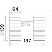 Elektromotor, Innenraumgebläse AVA COOLING BW8480 von Ava Cooling