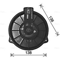 Elektromotor, Innenraumgebläse AVA COOLING HD8318 von Ava Cooling