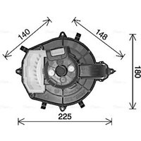 Innenraumgebläse AVA COOLING CN8316 von Ava Cooling