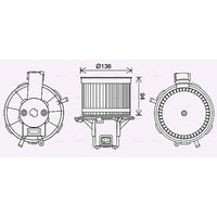 Innenraumgebläse AVA COOLING FT8465 Innenraumgebläse AVA COOLING FT8465 von Ava Cooling