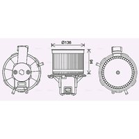 Innenraumgebläse AVA COOLING FT8465 von Ava Cooling