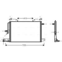 Kondensator, Klimaanlage AVA COOLING AI5117 AVA Kondensator, Klimaanlage AVA COOLING AI5117 AVA von Ava Cooling