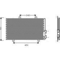 Kondensator, Klimaanlage AVA COOLING AL5063 von Ava Cooling