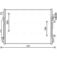 Kondensator, Klimaanlage AVA COOLING AUA5217D von Ava Cooling