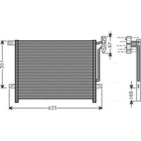 Kondensator, Klimaanlage AVA COOLING BW5203 AVA von Ava Cooling