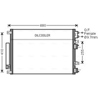 Kondensator, Klimaanlage AVA COOLING CR5093D AVA von Ava Cooling