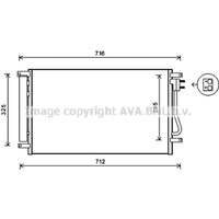 Kondensator, Klimaanlage AVA COOLING CT5038D von Ava Cooling