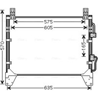 Kondensator, Klimaanlage AVA COOLING DW5142 AVA Kondensator, Klimaanlage AVA COOLING DW5142 AVA von Ava Cooling