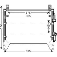 Kondensator, Klimaanlage AVA COOLING DW5142 AVA von Ava Cooling