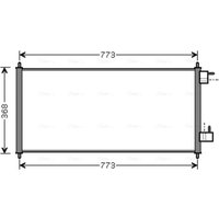 Kondensator, Klimaanlage AVA COOLING FDA5361 AVA von Ava Cooling