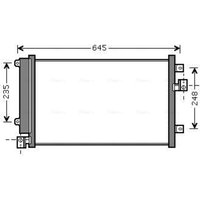 Kondensator, Klimaanlage AVA COOLING FT5328D AVA von Ava Cooling