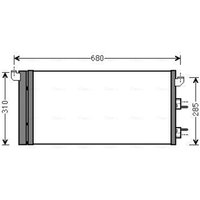 Kondensator, Klimaanlage AVA COOLING FTA5293D AVA von Ava Cooling