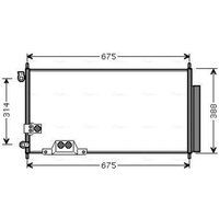 Kondensator, Klimaanlage AVA COOLING HDA5239D AVA Kondensator, Klimaanlage AVA COOLING HDA5239D AVA von Ava Cooling