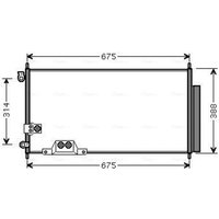 Kondensator, Klimaanlage AVA COOLING HDA5239D AVA von Ava Cooling