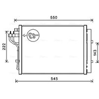 Kondensator, Klimaanlage AVA COOLING HY5445D von Ava Cooling