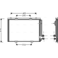 Kondensator, Klimaanlage AVA COOLING MS5232 AVA Kondensator, Klimaanlage AVA COOLING MS5232 AVA von Ava Cooling