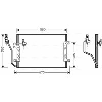 Kondensator, Klimaanlage AVA COOLING MSA5330 AVA von Ava Cooling