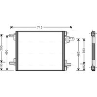 Kondensator, Klimaanlage AVA COOLING MSA5345 AVA von Ava Cooling