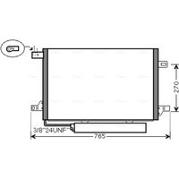 Kondensator, Klimaanlage AVA COOLING MSA5382D AVA von Ava Cooling