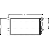 Kondensator, Klimaanlage AVA COOLING MT5154 von Ava Cooling