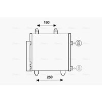 Kondensator, Klimaanlage AVA COOLING PE5398D AVA von Ava Cooling