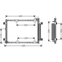 Kondensator, Klimaanlage AVA COOLING SZ5075D AVA Kondensator, Klimaanlage AVA COOLING SZ5075D AVA von Ava Cooling