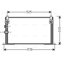 Kondensator, Klimaanlage AVA COOLING TOA5585 von Ava Cooling