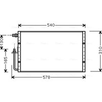 Kondensator, Klimaanlage AVA COOLING UV5098 AVA von Ava Cooling